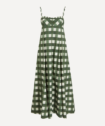 CLE Theron Cotton Midi Maxi Dress Sundress
