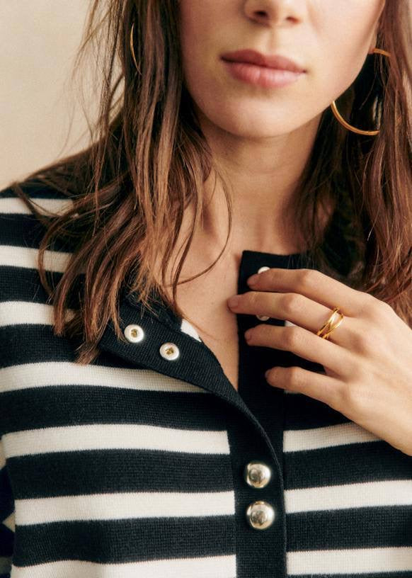 SZ Agathe Merino Wool Cardigan