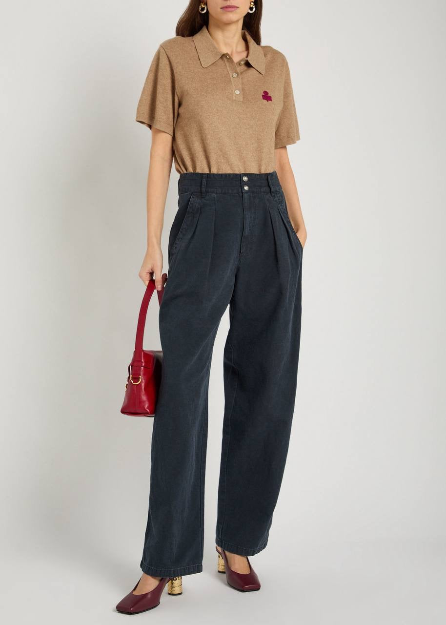 IM Althea Cotton-Wool Polo Shirt