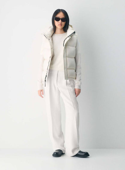 8 Colors! ARZ The Super Puff Down-filled Sleeveless Vest (removable hood)