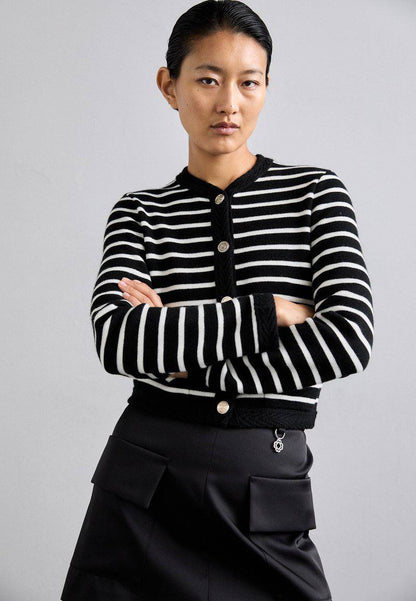 MJ Maracasse Striped Cardigan
