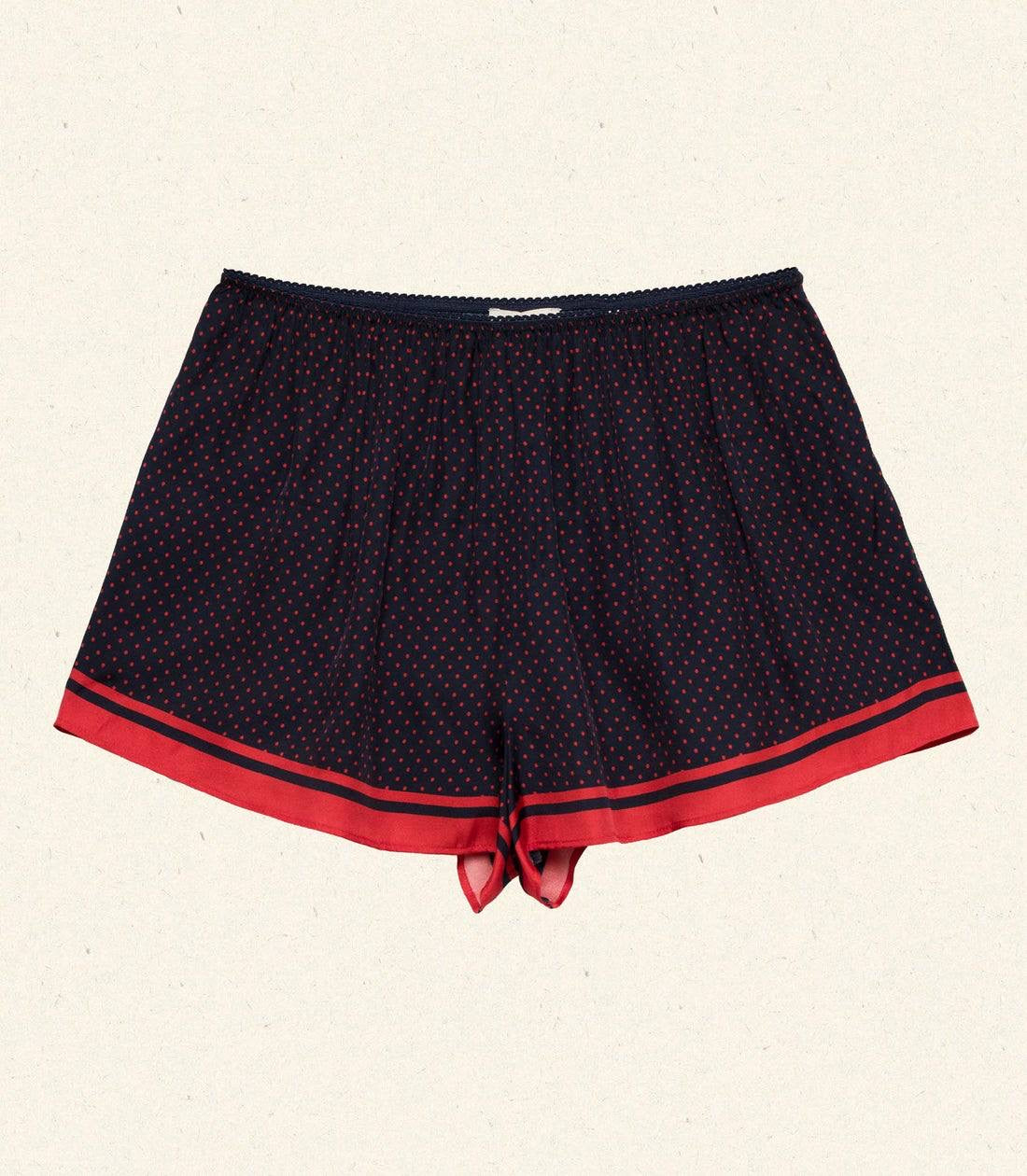 DN Loren Silk-Viscose Shorts