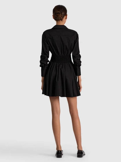 AO Edie Corset Viscose-blend Mini Dress