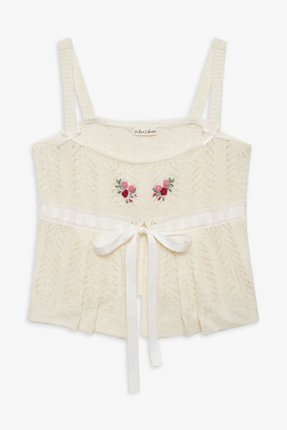 FLL Nathalie Knit Cardigan | Cami Top | Set