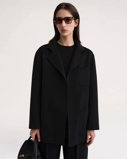 Tot Patch Pocket Double Wool Jacket