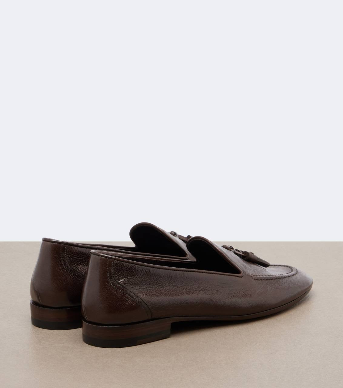 TR Caden Tassel Leather Loafers Shoes