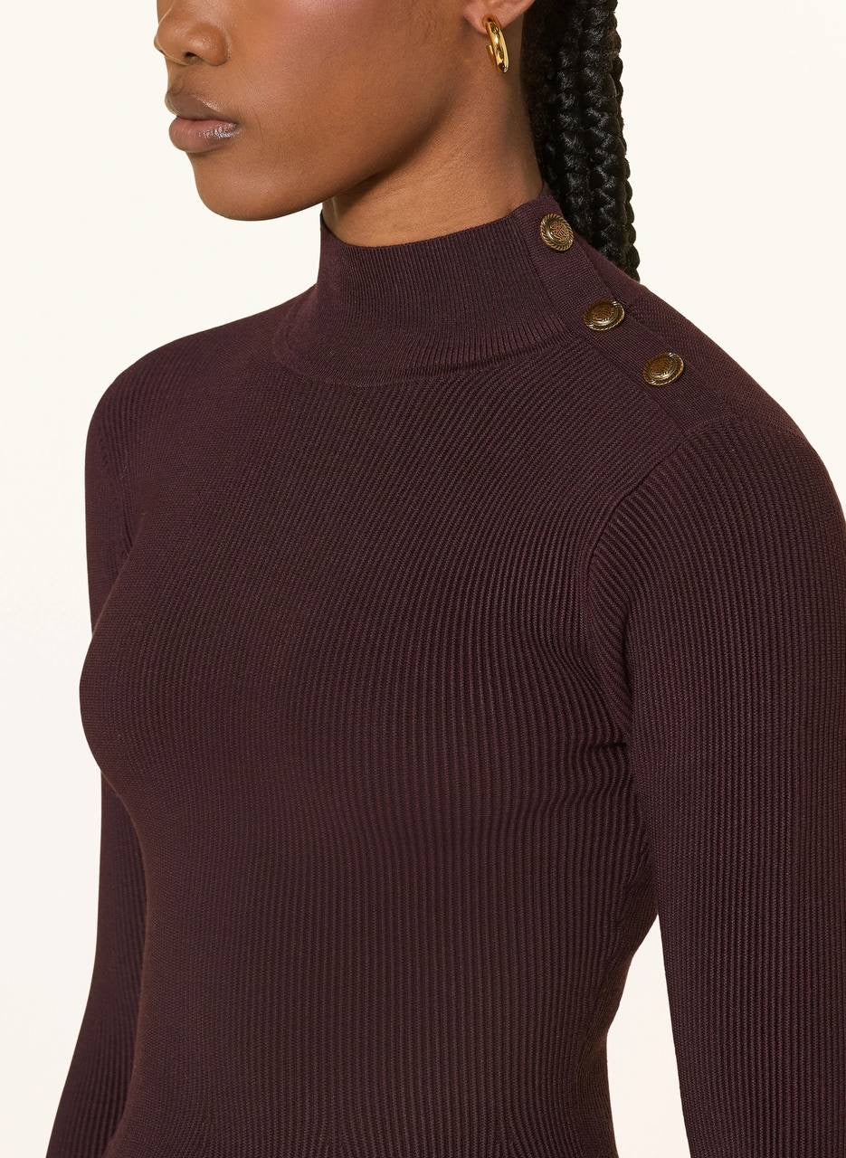 RS Isabella Peplum-Hem Stretch-Knit Top