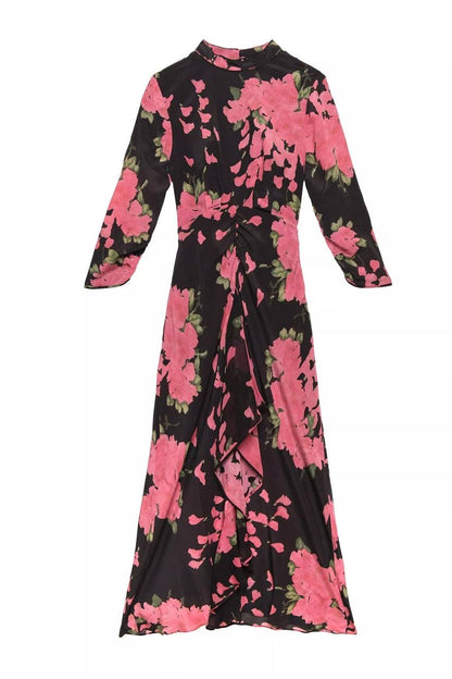 RX Lucy Silk Midi Dress