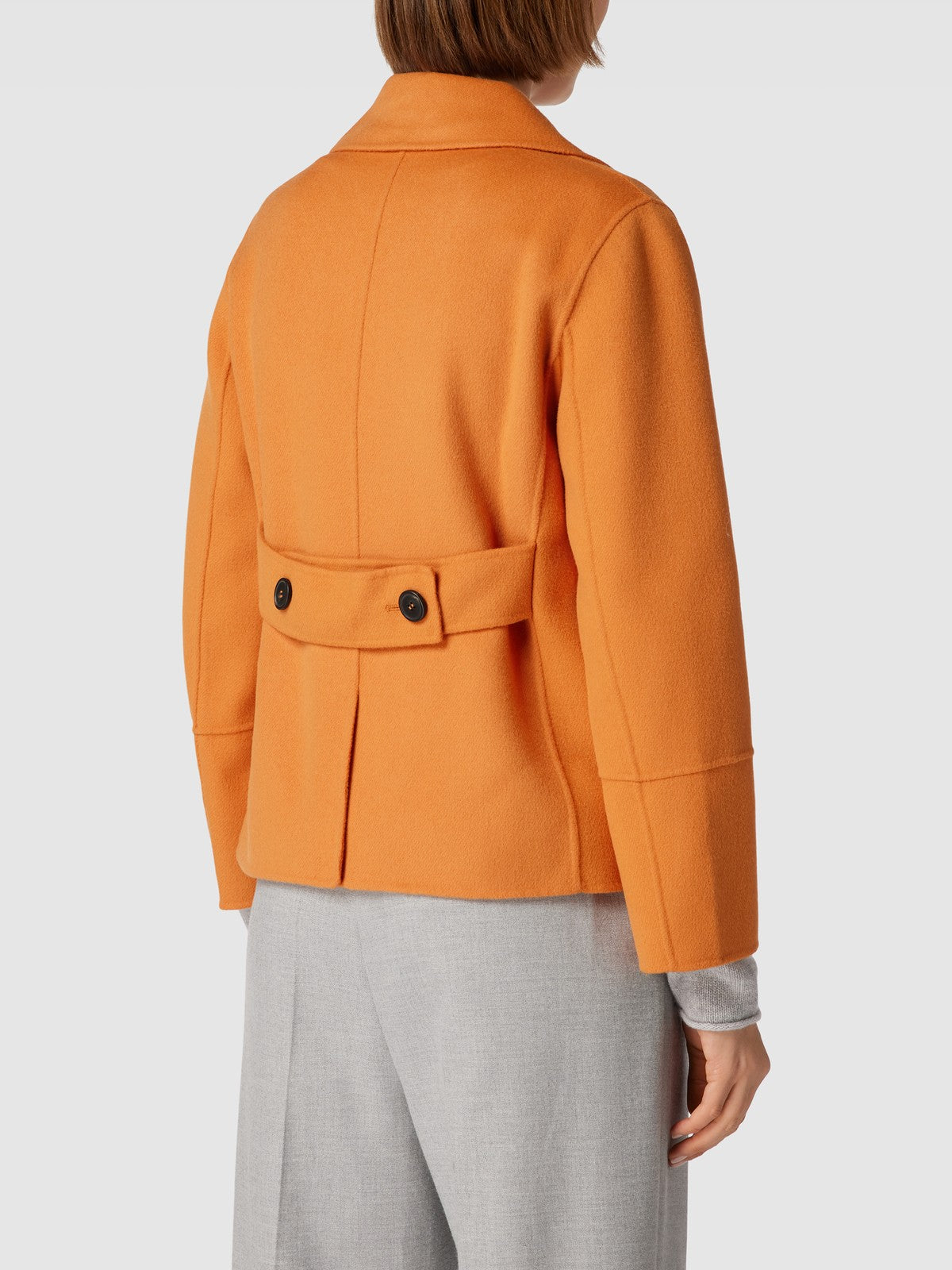 MM Teismo Wool Blend Short Coat Jacket