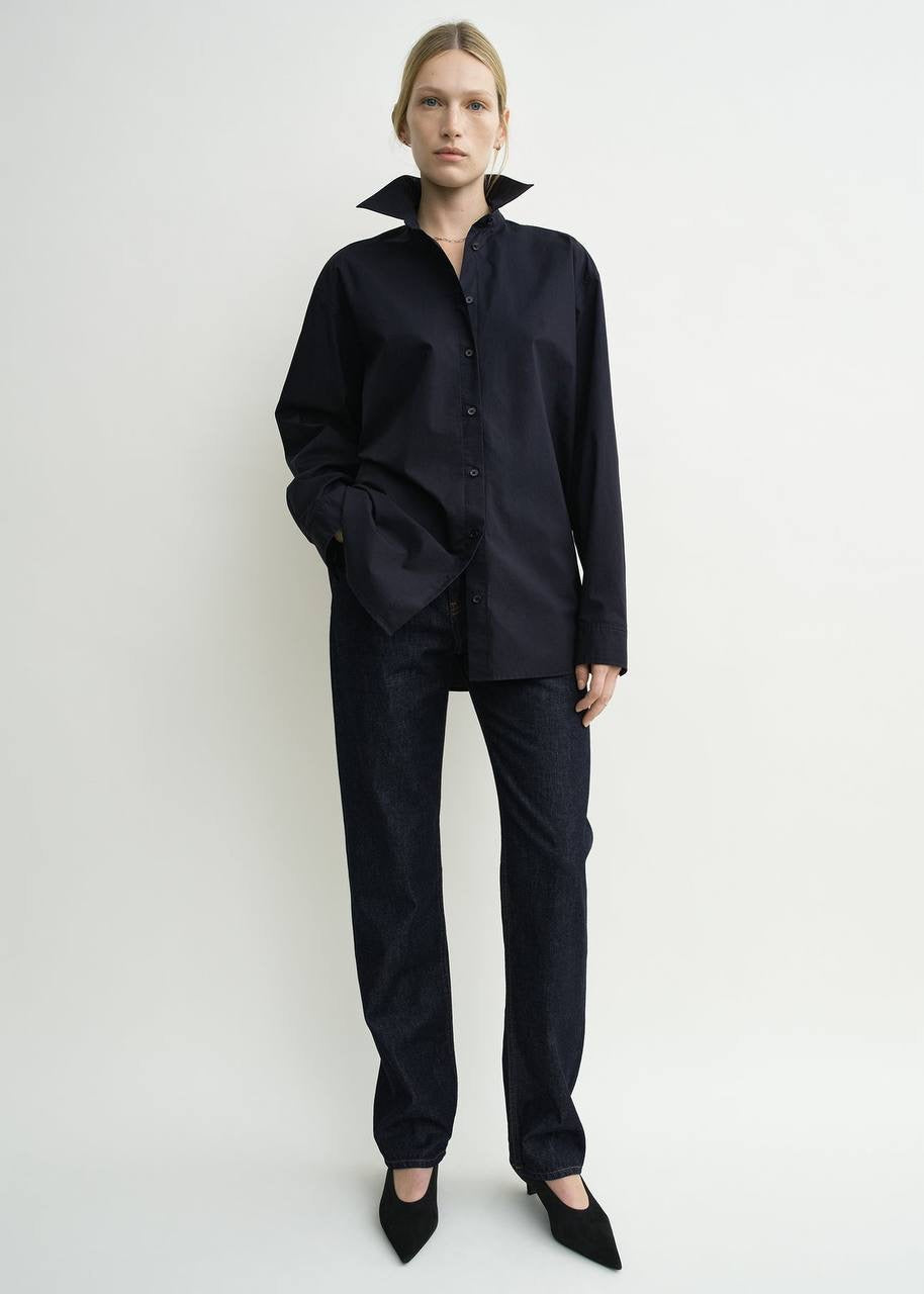4 Colors! TOT Classic Tumbled Cotton Shirt