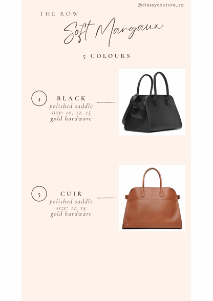 TR Soft Margaux 10 / 12 / 15 Bag in Calfskin Leather