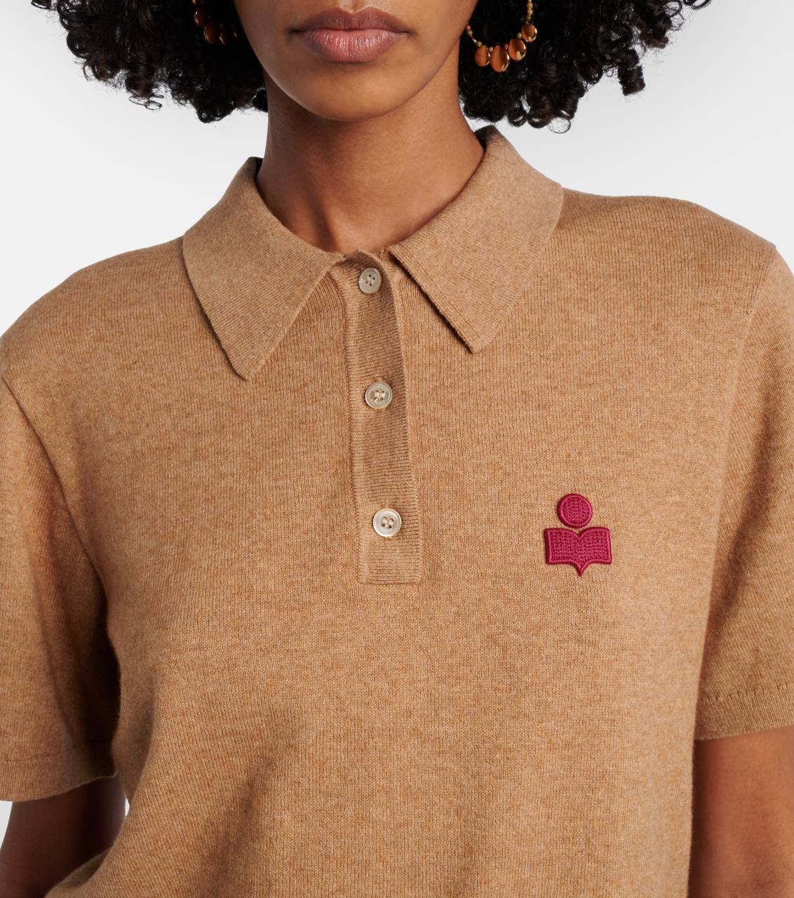 IM Althea Cotton-Wool Polo Shirt
