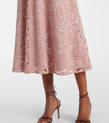 DS Lacy Dream Lace Midi Dress