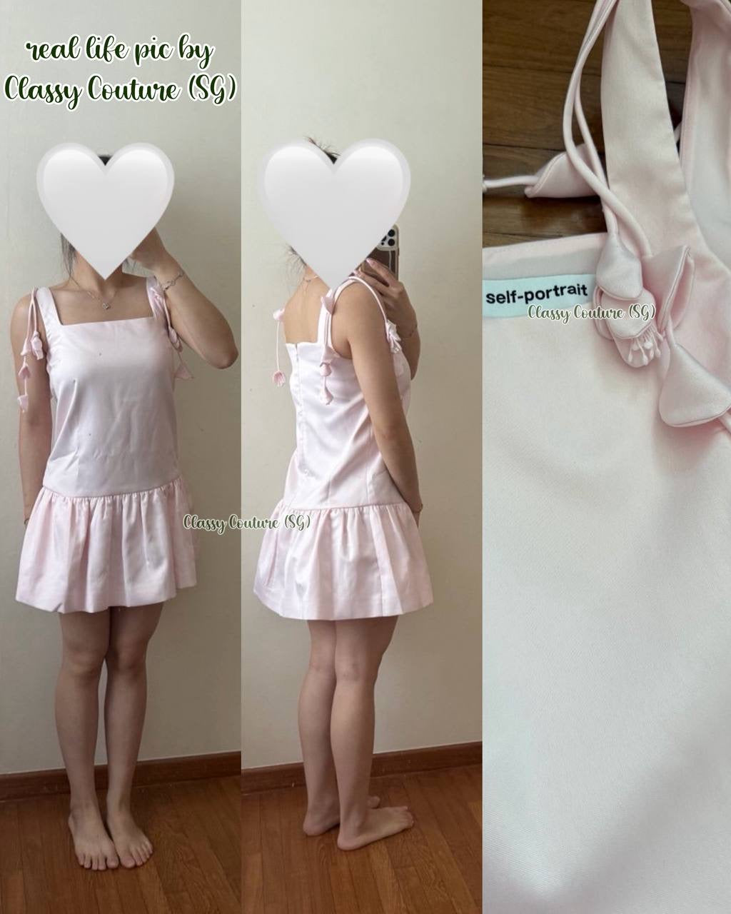 SP Pink Flower Taffeta Shift Mini Dress