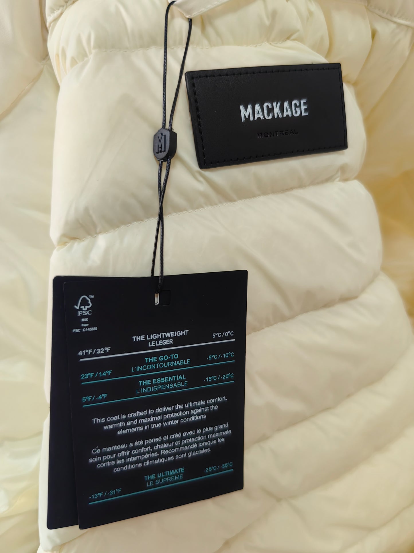 MK Idalee Light Down Jacket with Removable Hood