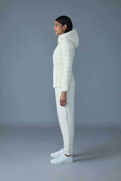 MK Idalee Light Down Jacket with Removable Hood