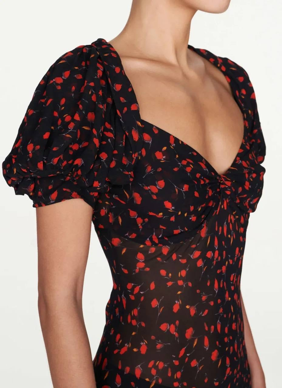 Restock! RB Magnolia Sheer Viscose Maxi Dress