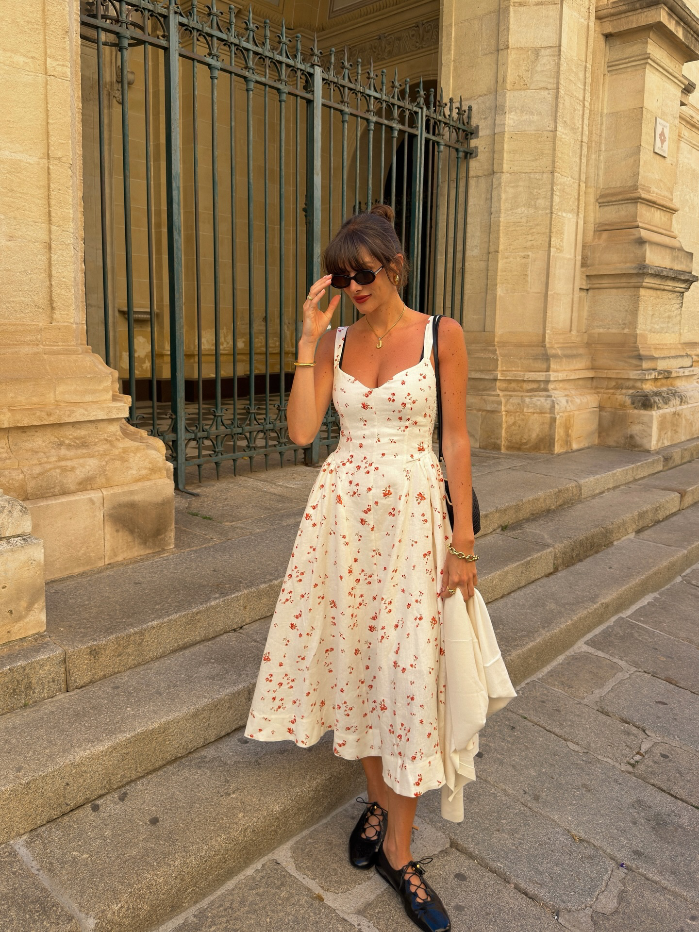 4 Colors! Ref Birdie Linen Midi Dress