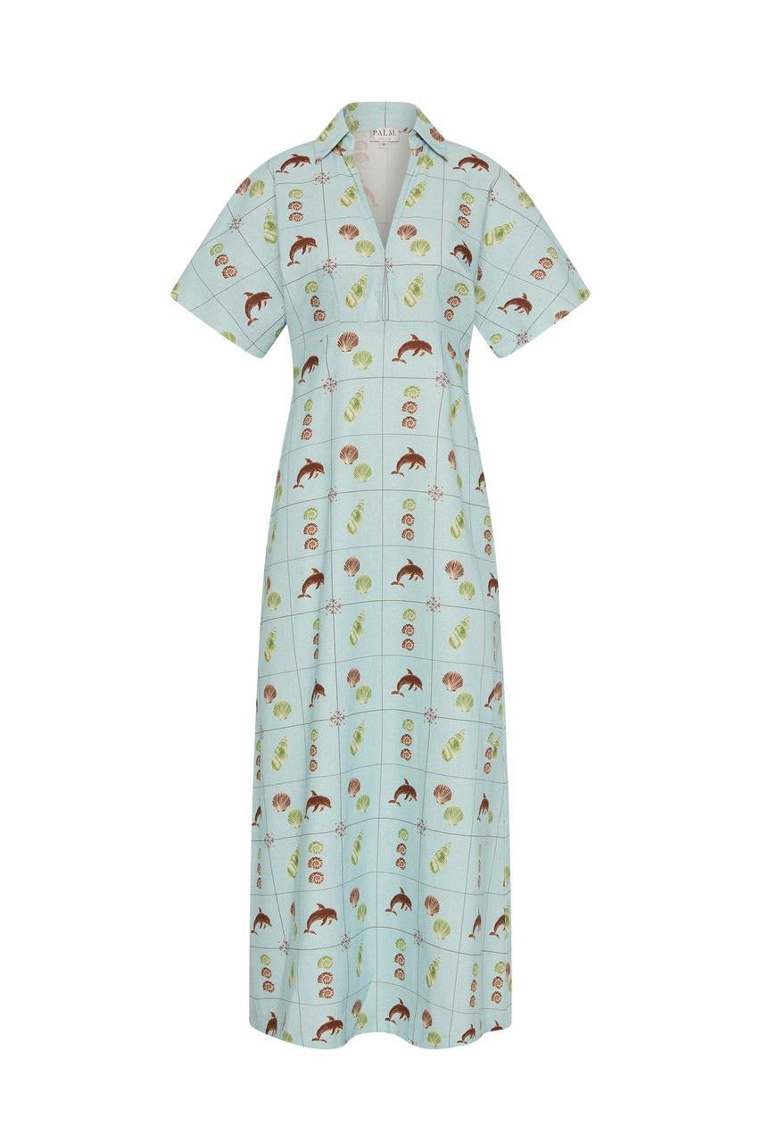 PN Jasmine Linen Midi Maxi Dress
