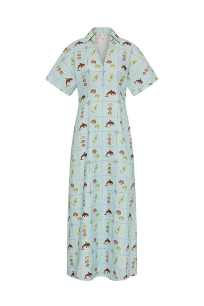 PN Jasmine Linen Midi Maxi Dress