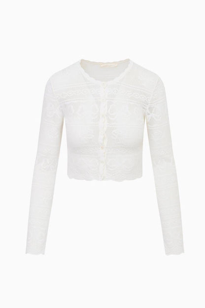LSF Gretta Knit Bow Cardigan