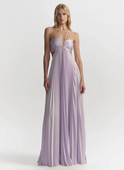 (PART 2/2) 8 Colors! ALC Moira Satin Pleated Maxi Dress