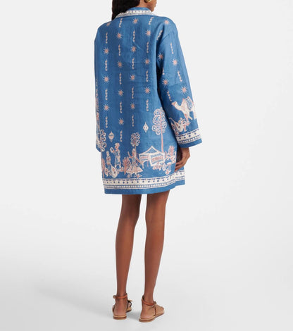 ALM Acacia Linen Mini Dress