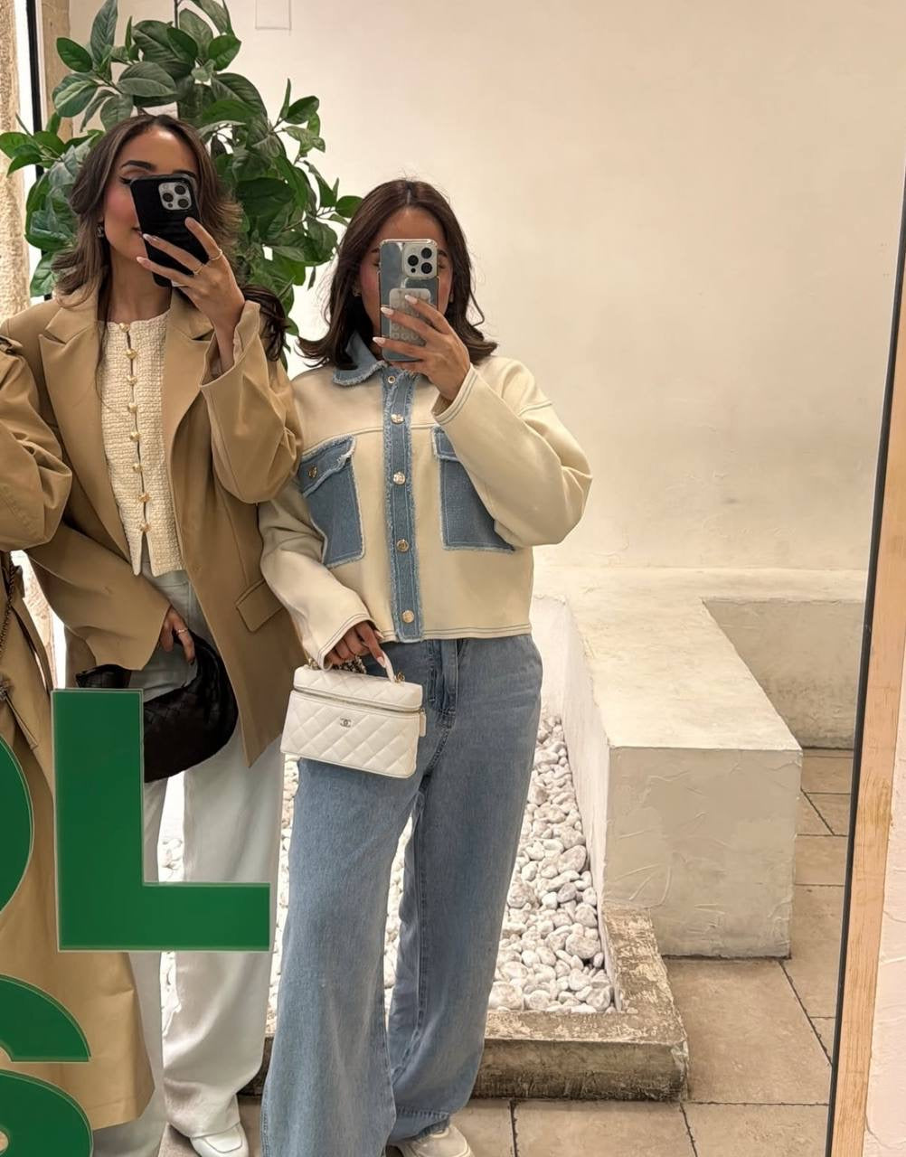 SD Two-Tone Denim Jacket