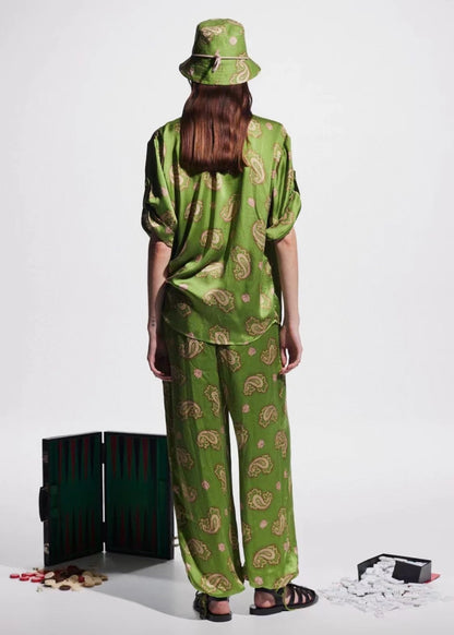 ALM Dice Silk Shirt | Pants | Set