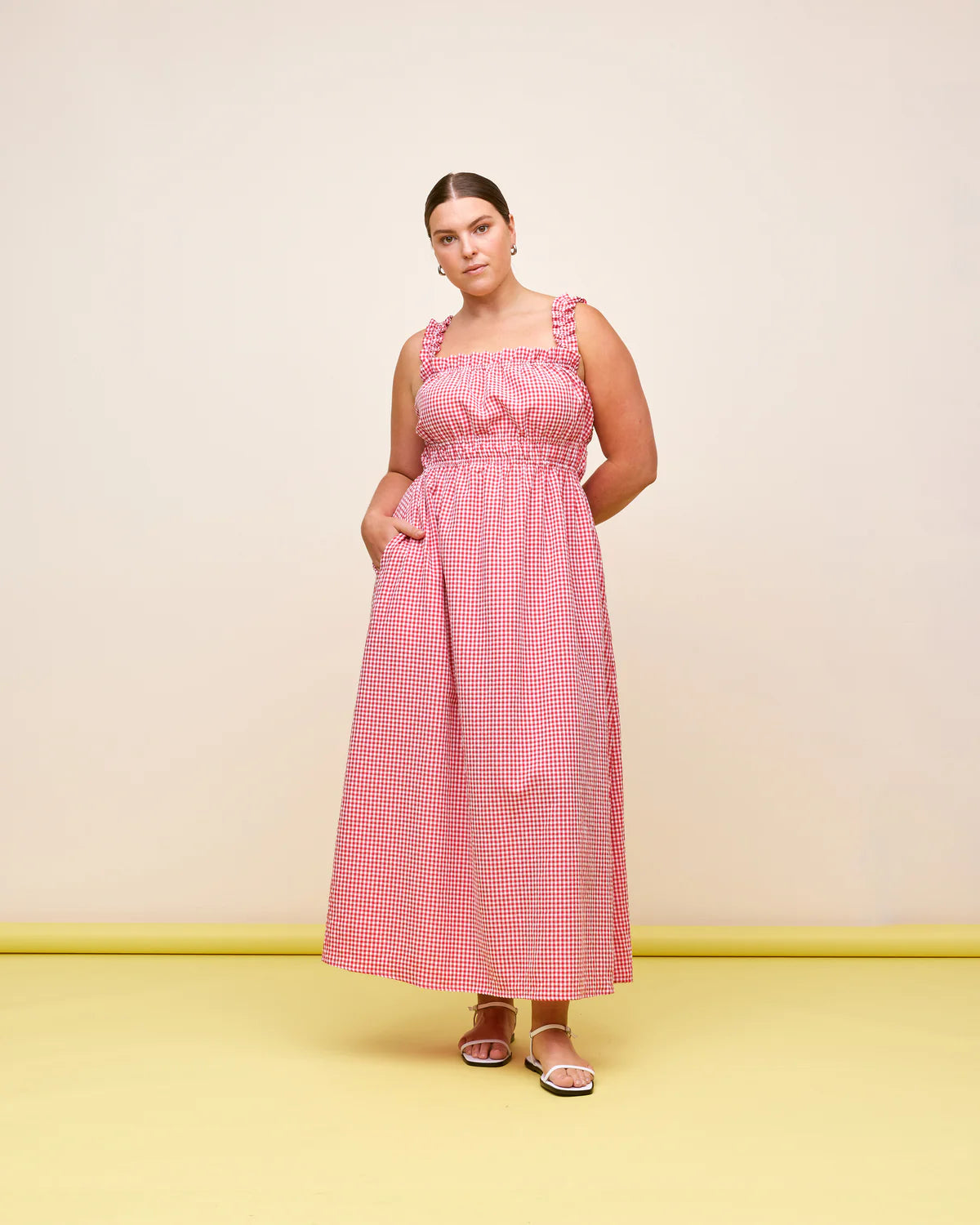 RBY Trulli Cotton Midi Maxi Dress