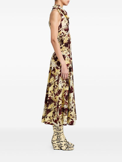 PS Adelide Viscose-Silk Midi Dress