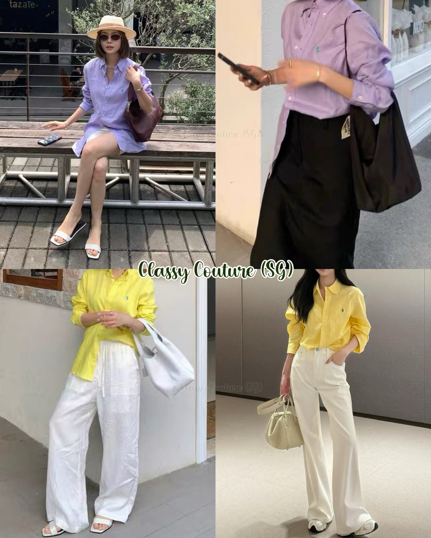 9 Colors! RL Women’s Classic Fit Linen Long Sleeve Buttondown Shirt