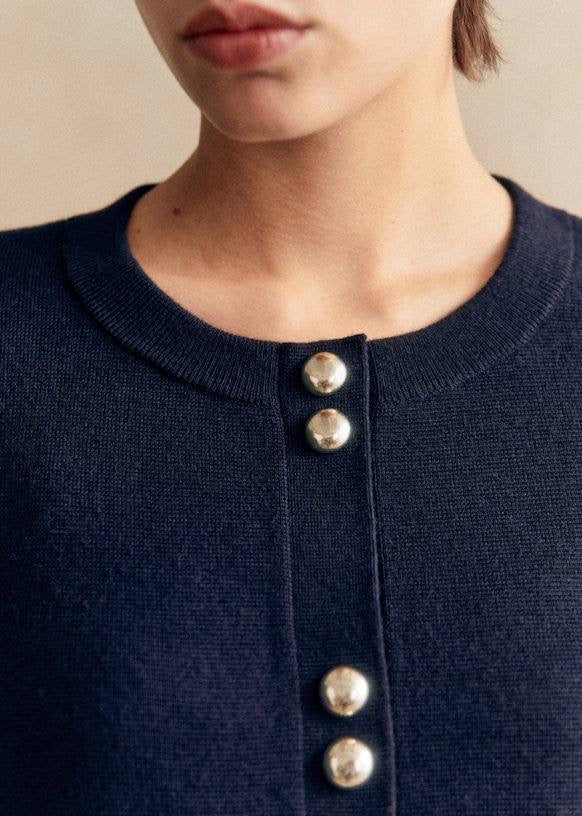 SZ Agathe Merino Wool Cardigan