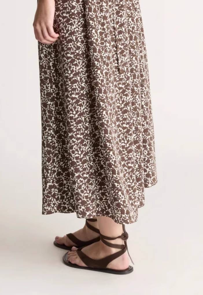 LM Maple Silk Midi Dress