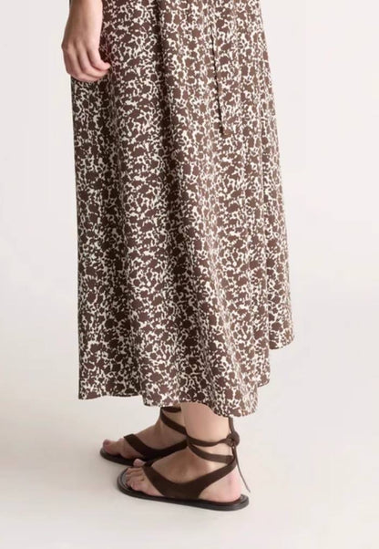 LM Maple Silk Midi Dress