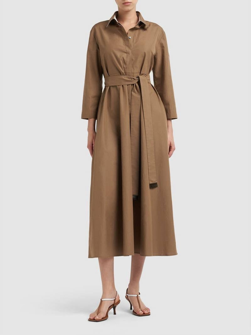 MM Olimpia Cotton Midi Shirtdress