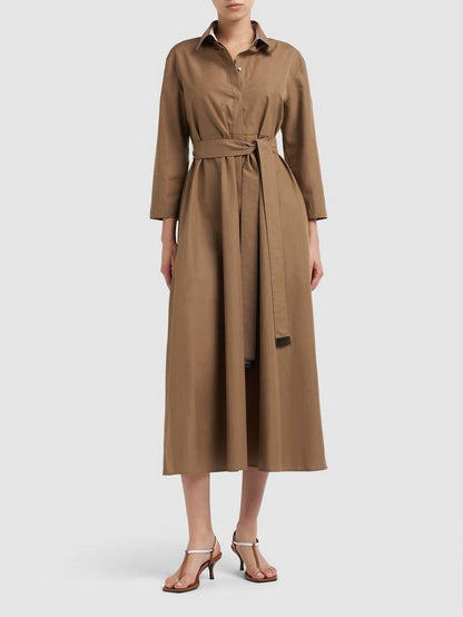 MM Olimpia Cotton Midi Shirtdress