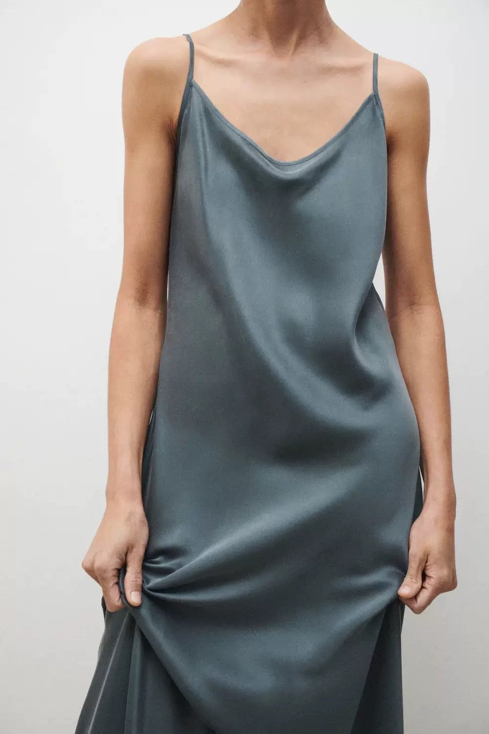 5 Colors! SL 1996 Silk Maxi Dress