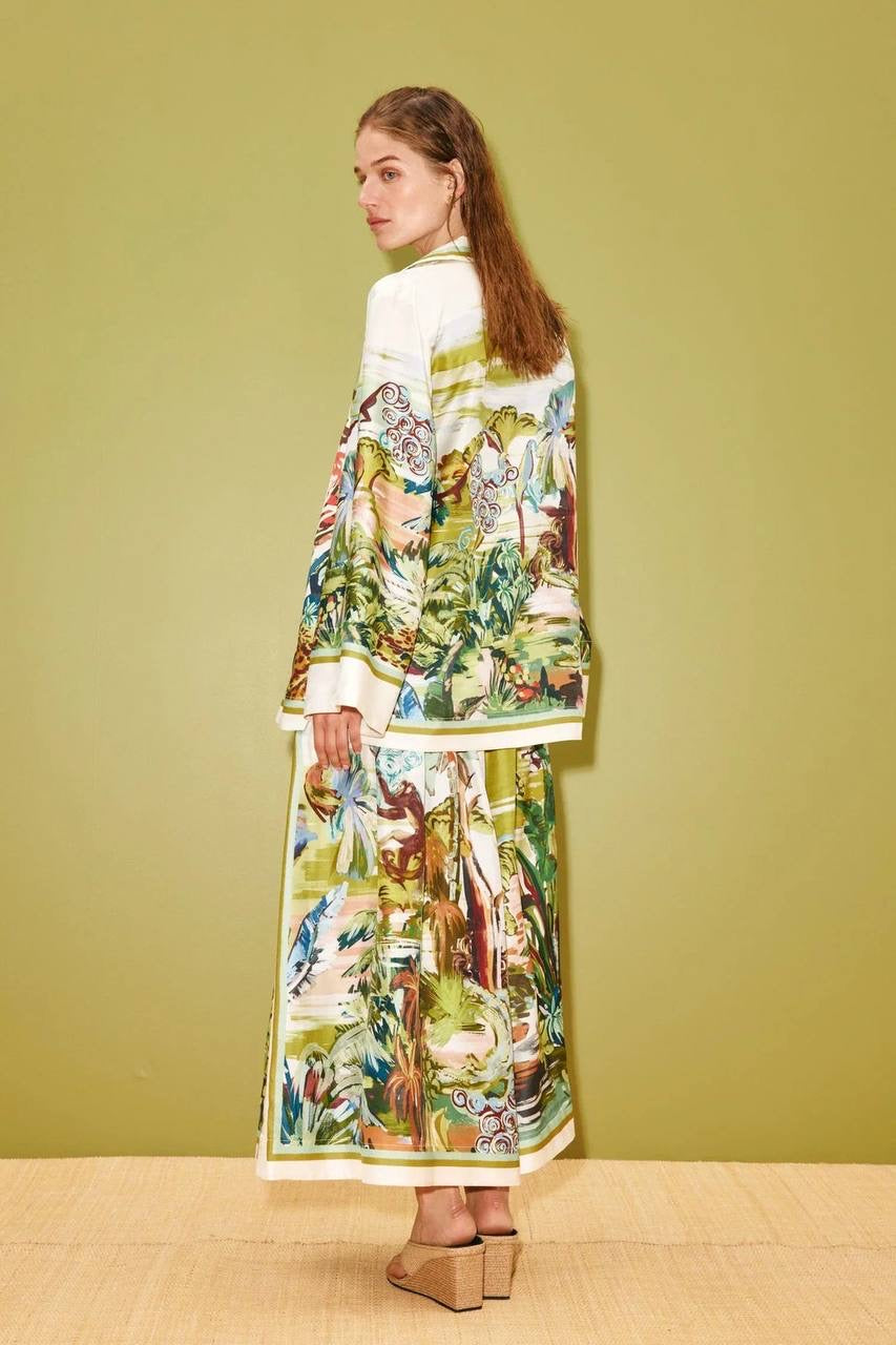 ALM Jungle Boogie Shirt | Pants | Silk Set