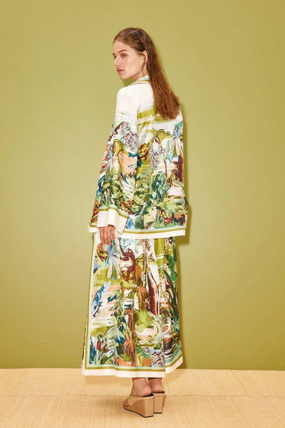 ALM Jungle Boogie Shirt | Pants | Silk Set