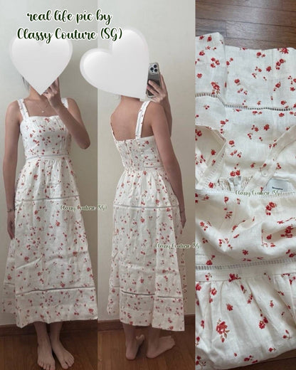 7 Colors! Ref Everett Linen Midi Dress