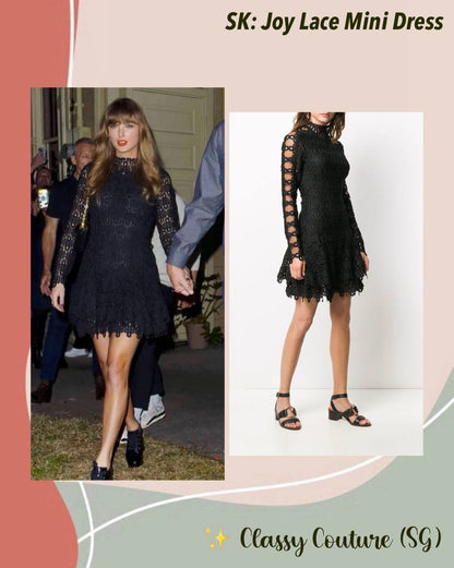 SK Joy Lace Mini Dress