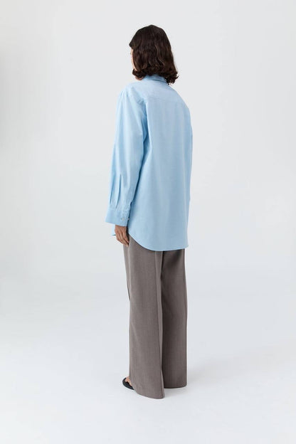 SA Oxford Organic Cotton Long Sleeve Button Down Shirt