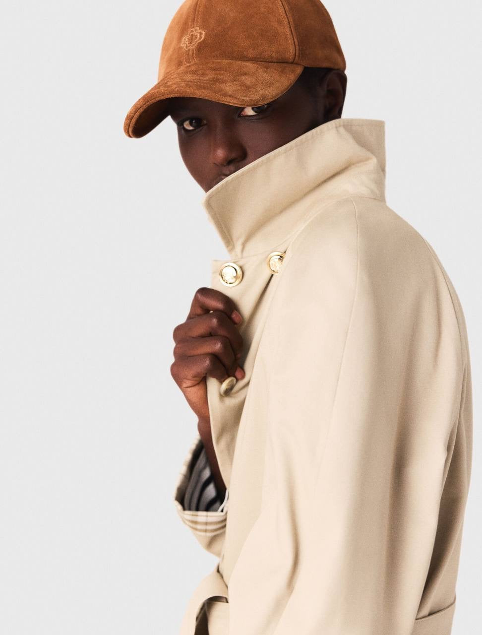 MJ Belted Cotton Trench Coat