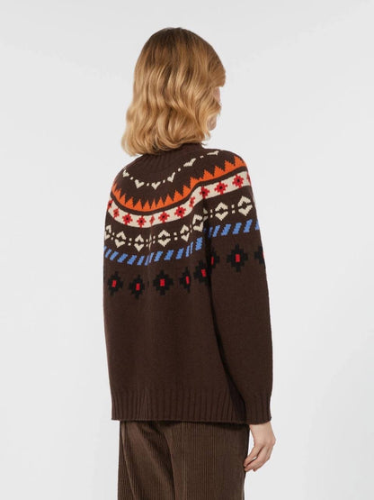 MM Hardy Wool Yoke-patterned Jumper
