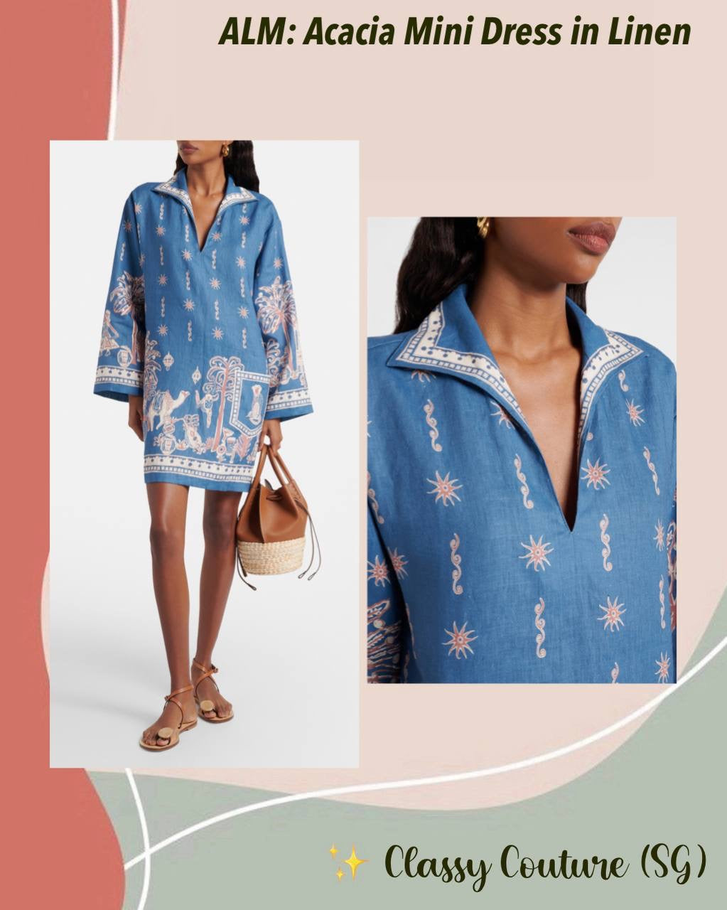 ALM Acacia Linen Mini Dress
