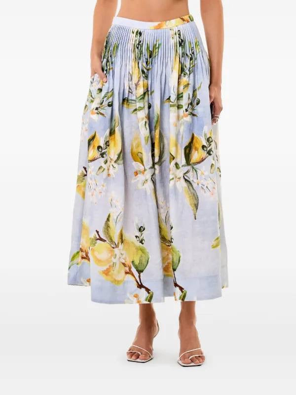NC Crina Bra Top | Amabelle Midi Skirt | Linen Set