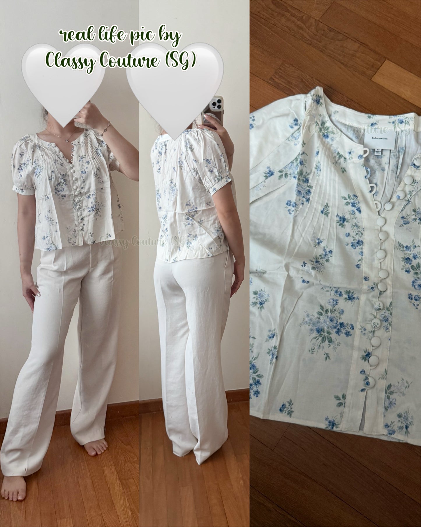 5 Colors! Ref Calia Cotton-Viscose Top