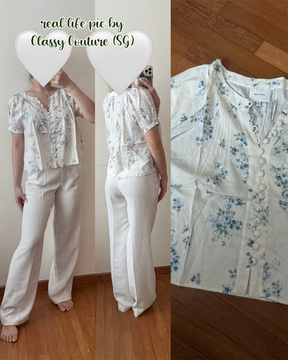 5 Colors! Ref Calia Cotton-Viscose Top