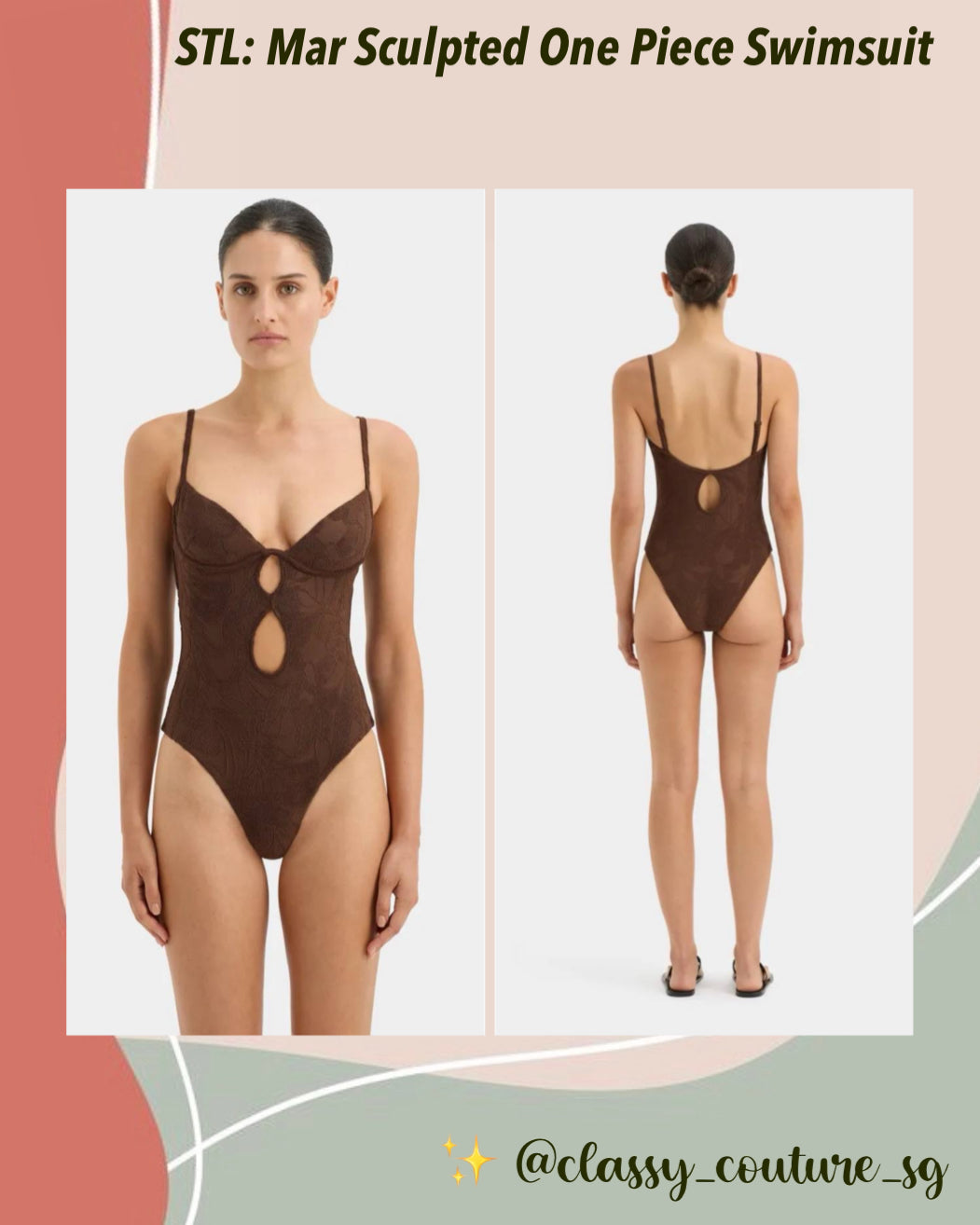 STL Mar Sculpted One Piece Swimsuit